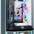 Корпус mATX Thermaltake The Tower 300 Turquoise, Micro-Tower, без БП,  голубой [ca-1y4-00sbwn-00]